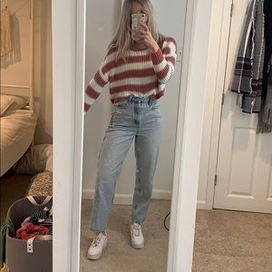 american eagle cropped sweater, size s